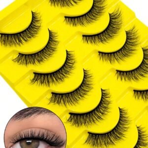 10 paires cils vison moelleux