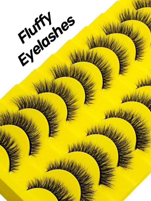 10 paires cils vison moelleux – Image 5