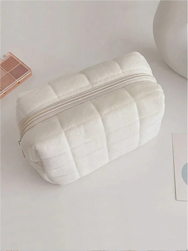 1 pc Sac matelassé carreaux blancs – Image 7