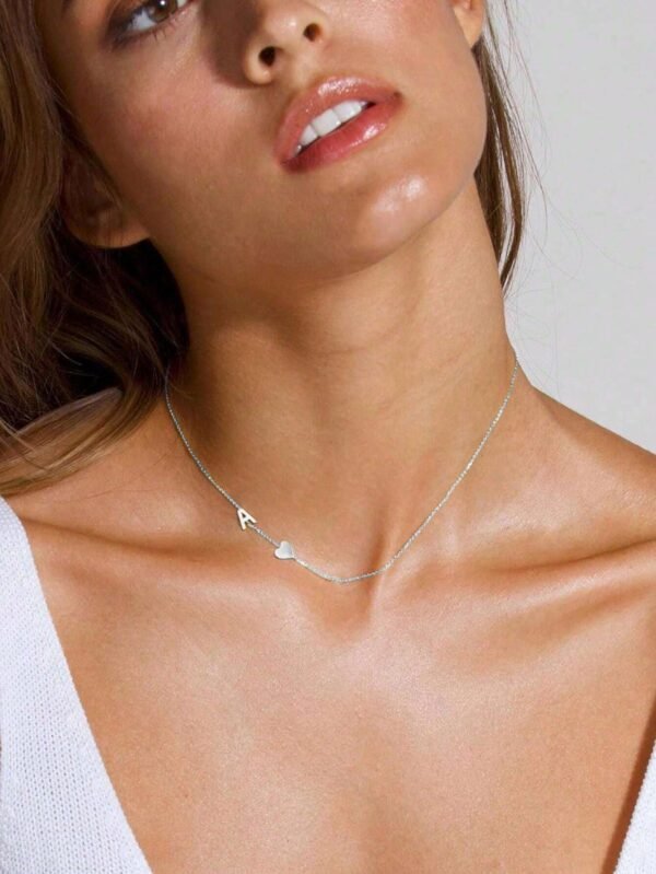 1 Collier Initiale Personnalisée – Image 13
