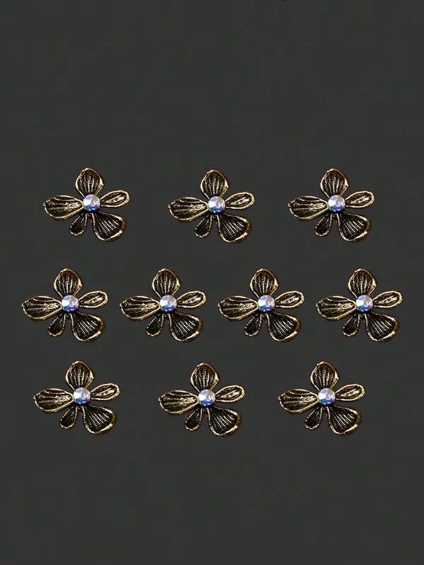 10 pcs Outils perçage fleurs – Image 12