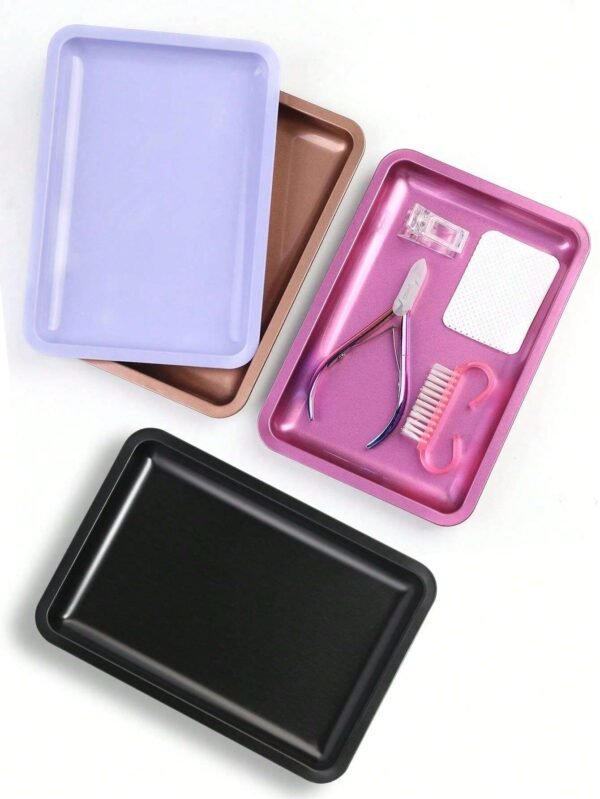 1 pc plateau rangement inox – Image 4