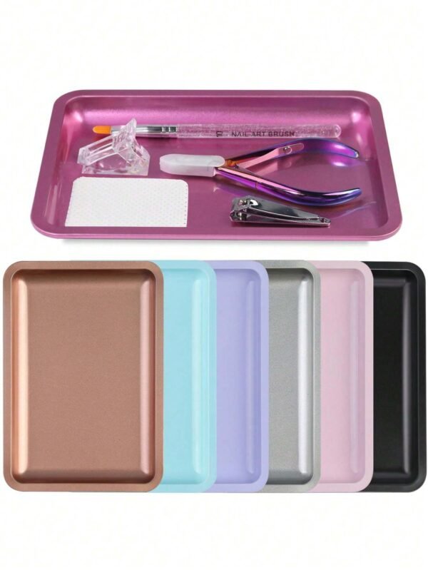 1 pc plateau rangement inox