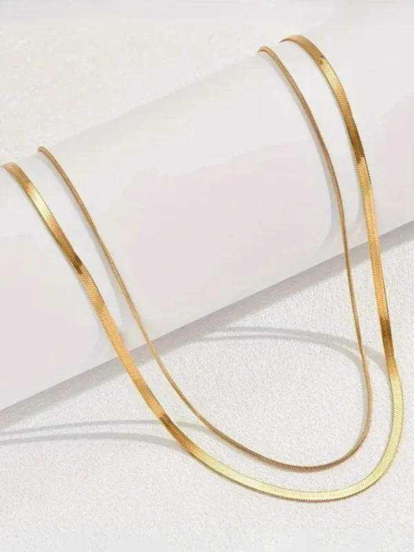 Collier serpent minimaliste – Image 3