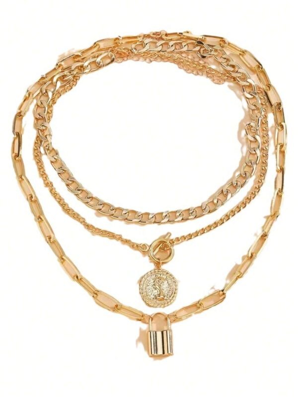 3 Colliers Pendentifs Ronds – Image 6
