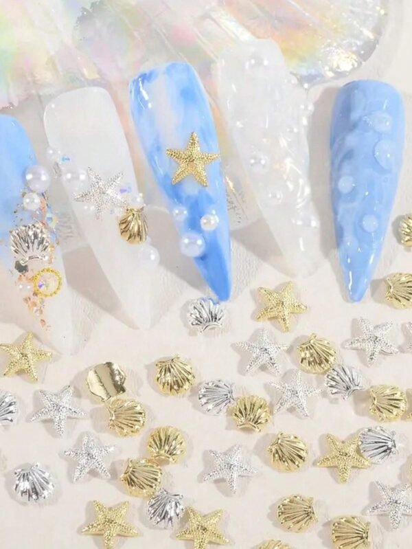 100 pcs Décorations océan mélangé – Image 2