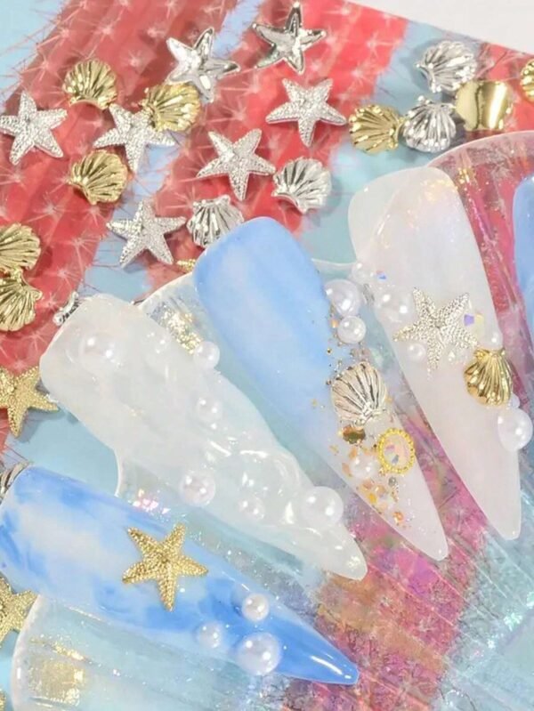 100 pcs Décorations océan mélangé – Image 6