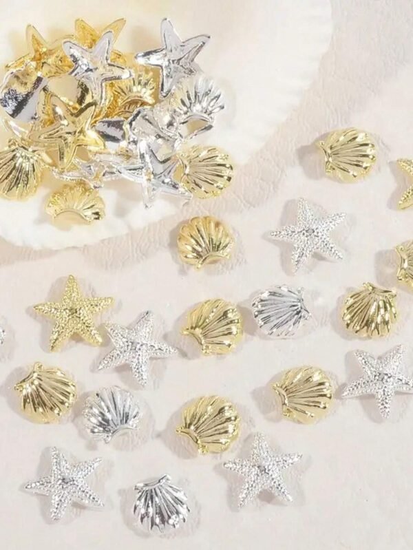 100 pcs Décorations océan mélangé