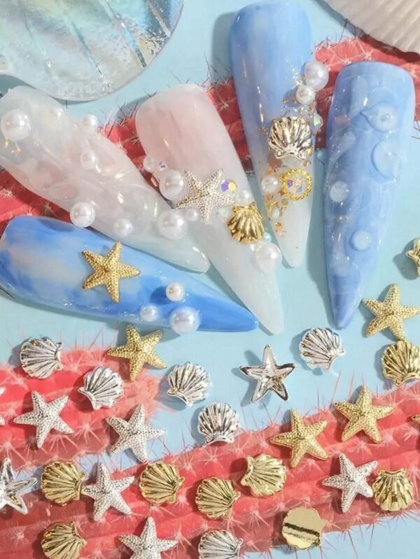 100 pcs Décorations océan mélangé – Image 7