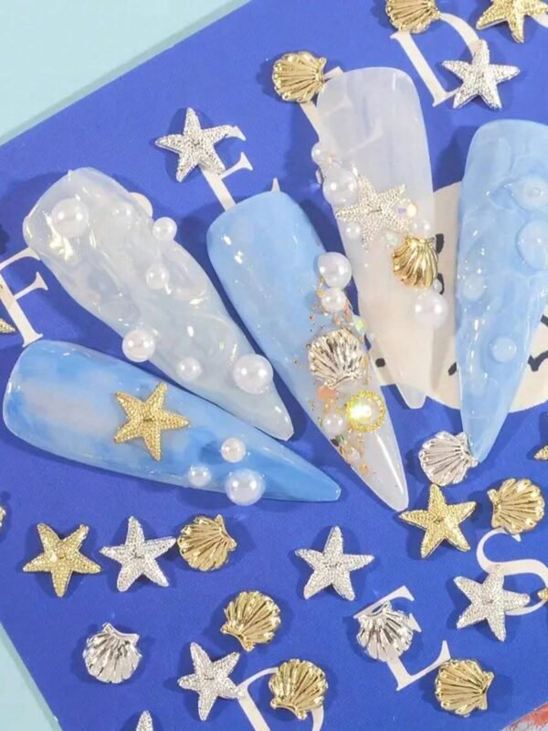 100 pcs Décorations océan mélangé – Image 4