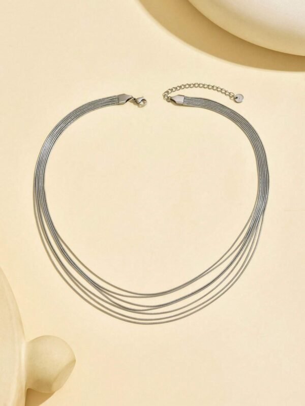Collier os serpent multicouche – Image 6