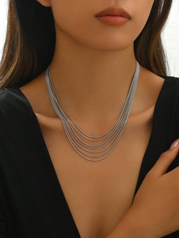 Collier os serpent multicouche – Image 4