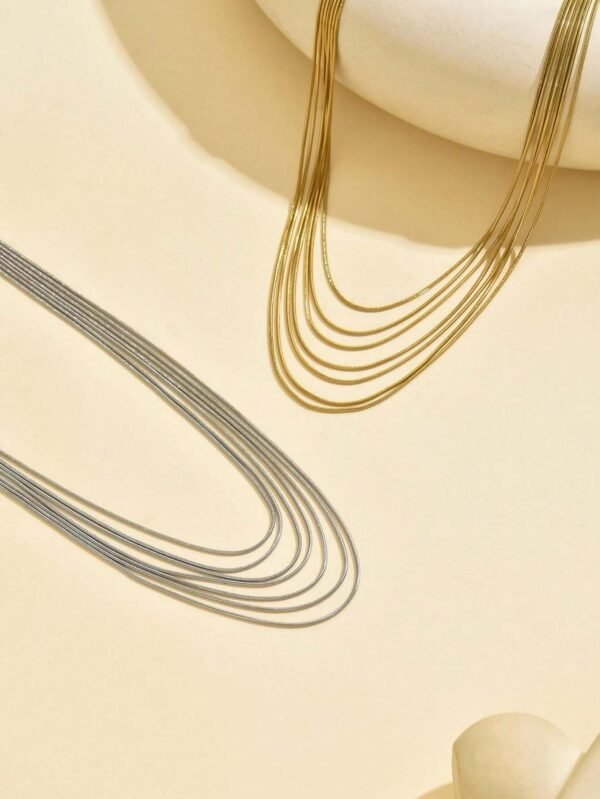 Collier os serpent multicouche – Image 15