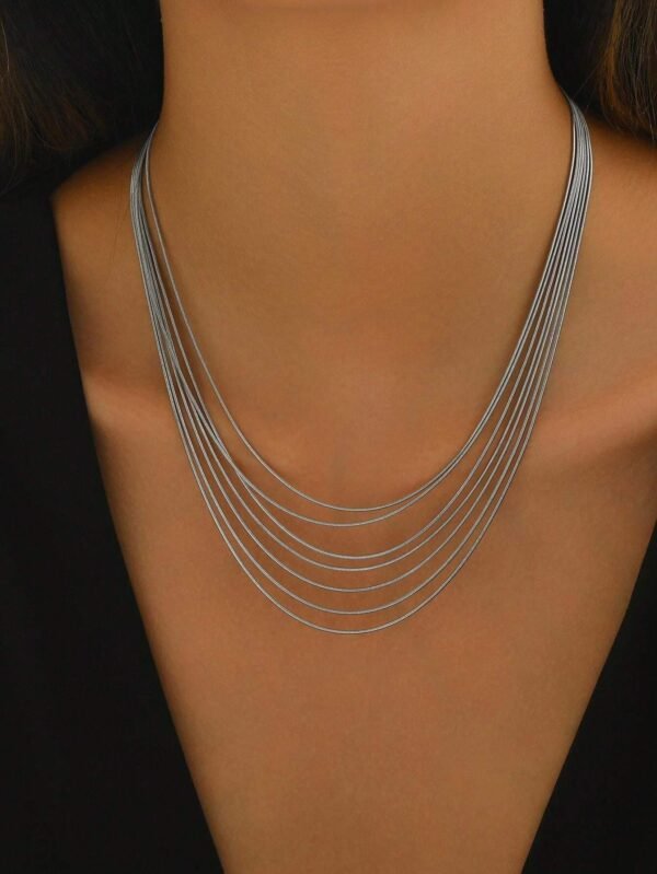 Collier os serpent multicouche – Image 14