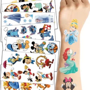 10 feuilles tatouages Disney