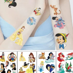 10 feuilles tatouages Disney