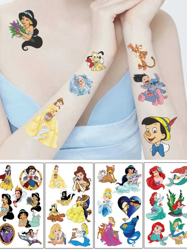10 feuilles tatouages Disney – Image 2