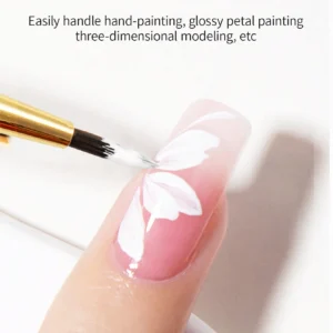 Pinceau nail art multifonction