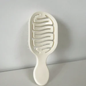 Mini peigne portable blanc