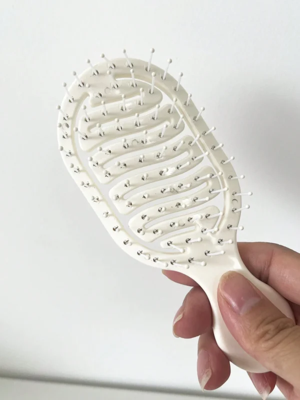 Mini peigne portable blanc – Image 6