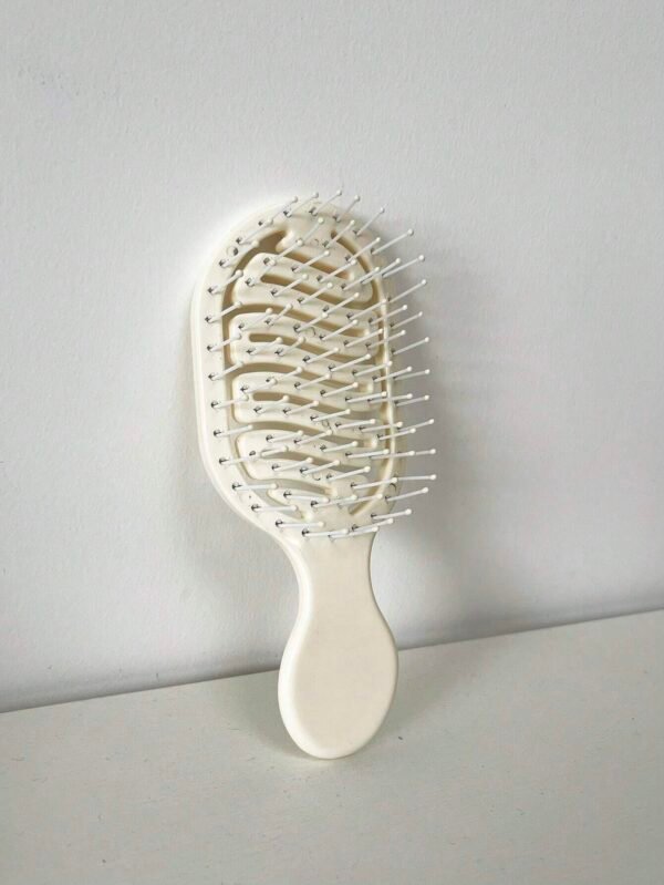 Mini peigne portable blanc