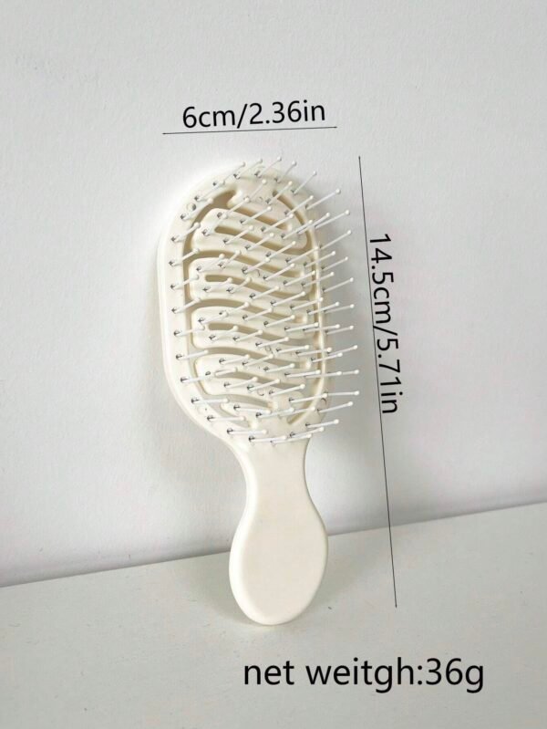 Mini peigne portable blanc – Image 7