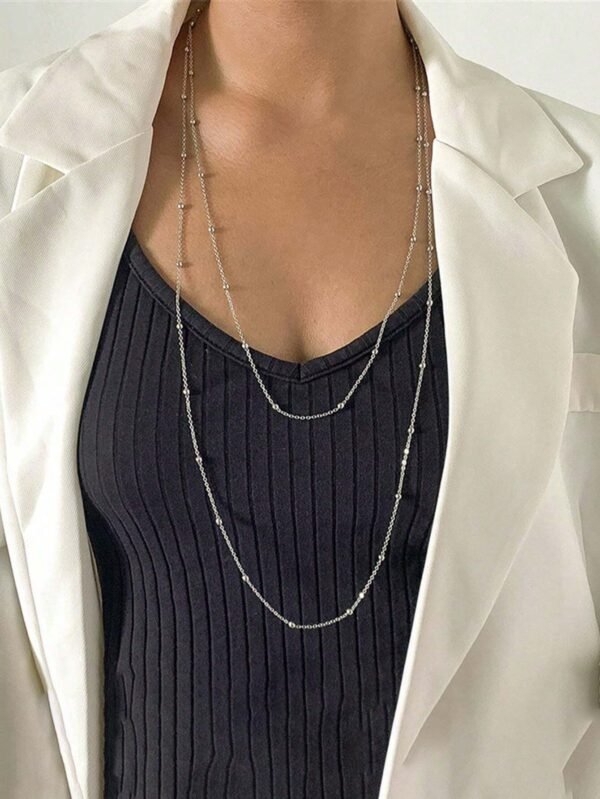 Collier Hip-hop Minimaliste Métal – Image 9
