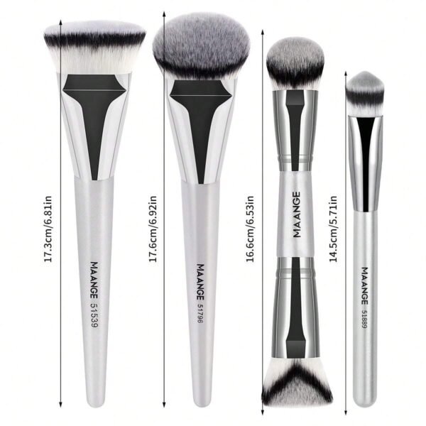 4 pcs pinceaux visage MAANGE – Image 3