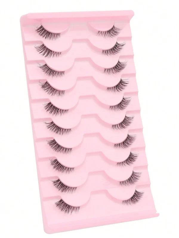 10 paires cils œil chat – Image 6