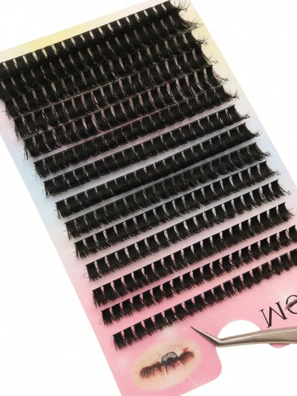 280 pcs cils grappes 80D-60D – Image 8