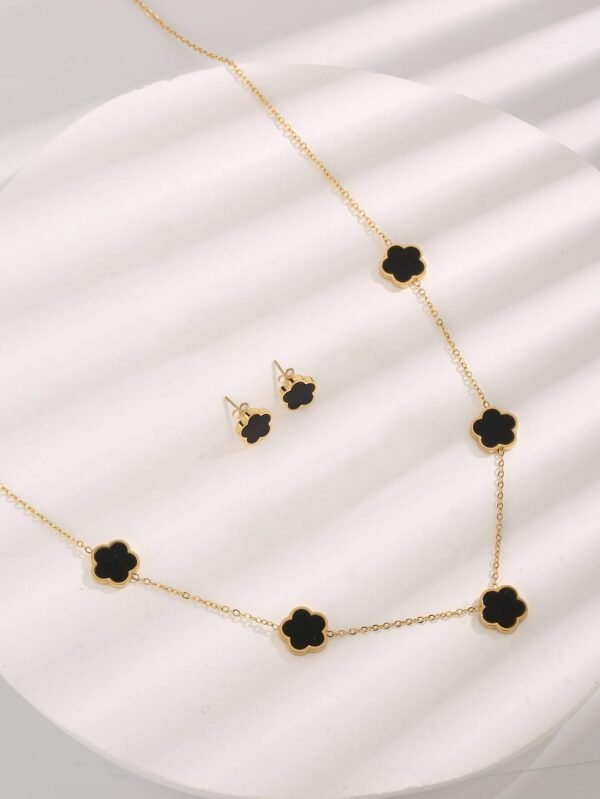3 Collier Boucles Fleur – Image 2