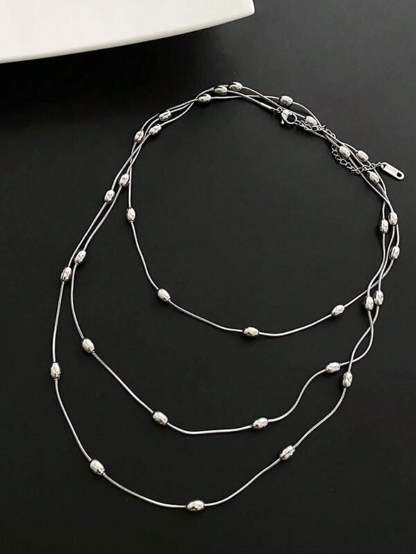Collier Mode Perles Multicouches – Image 6