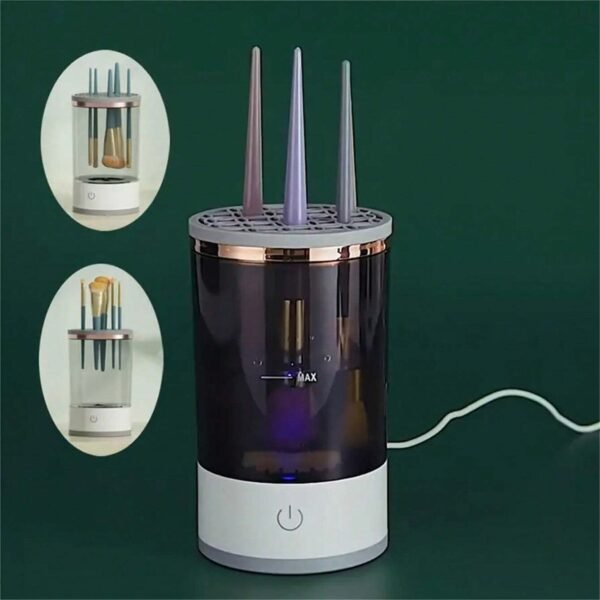 1 pc nettoyeur pinceaux électrique – Image 9