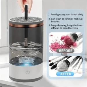 1 pc nettoyeur pinceaux électrique