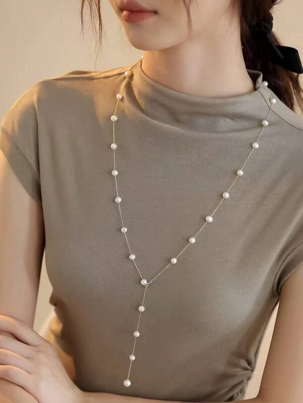 Collier Chaîne Perle – Image 4