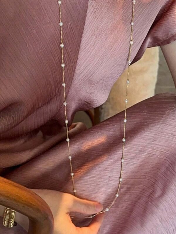 Collier Chaîne Perle – Image 2