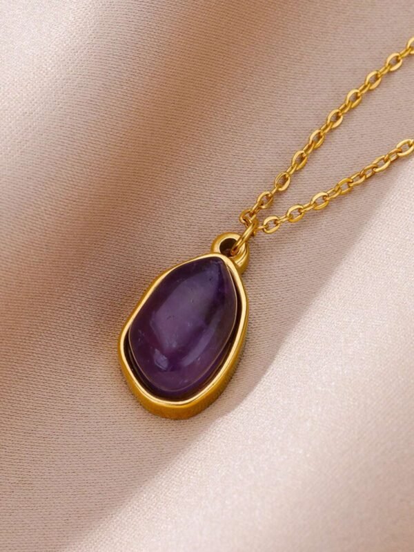 1 Collier Pierre Verte – Image 5