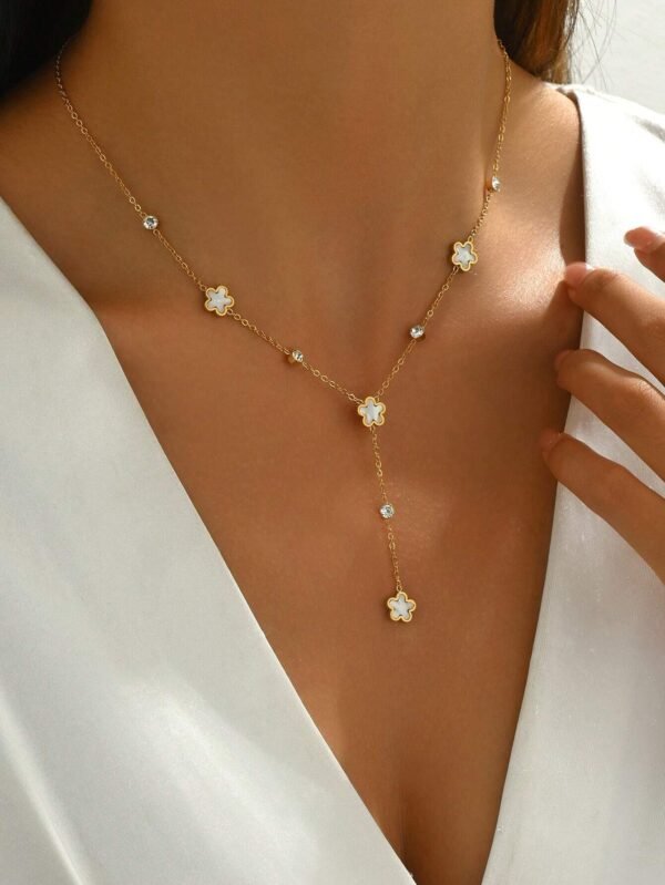 1 Collier Y Perle Nacre – Image 3