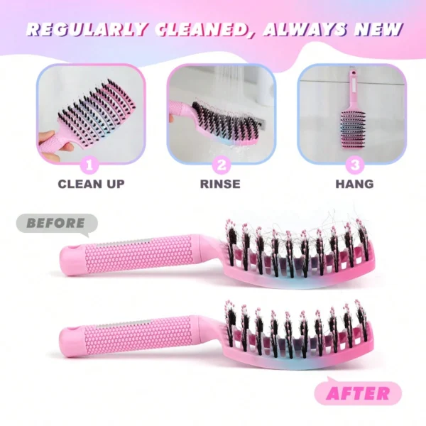 Brosse humide soies sanglier – Image 5