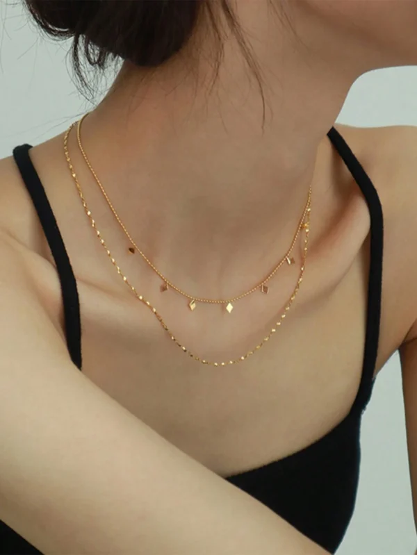Collier Franges Diamants