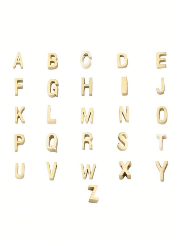 2 Colliers Lettre Minimaliste – Image 16
