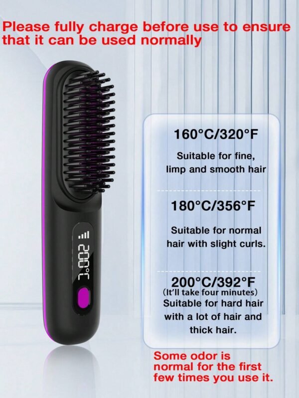 Brosse lissante sans fil – Image 3