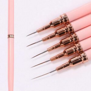 5 pcs pinceaux fins ongles