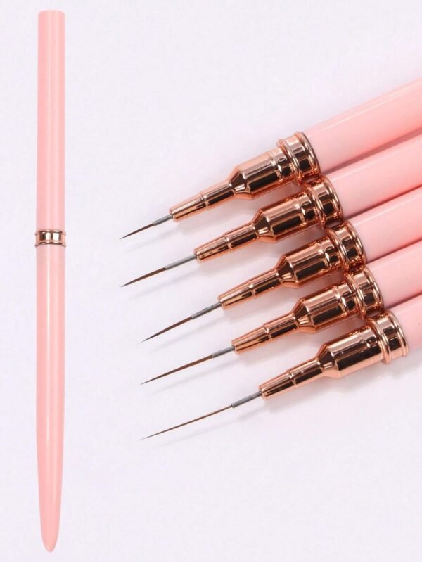 5 pcs pinceaux fins ongles – Image 7