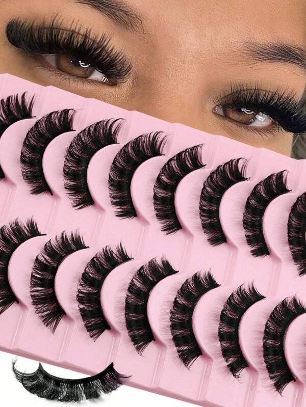 10 paires cils doux réutilisables – Image 6