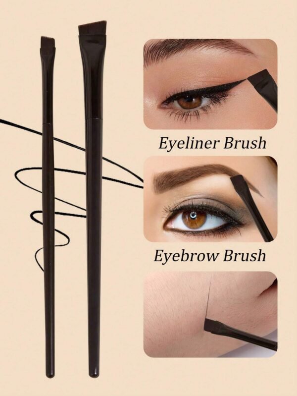 2 pcs brosses eyeliner sourcils