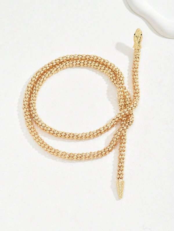 Collier Serpent Rétro Punk – Image 3