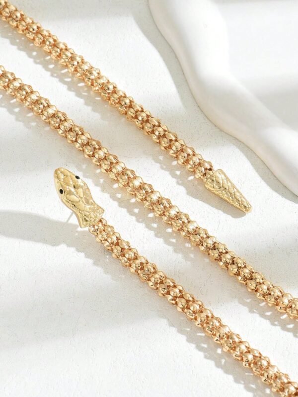 Collier Serpent Rétro Punk – Image 8