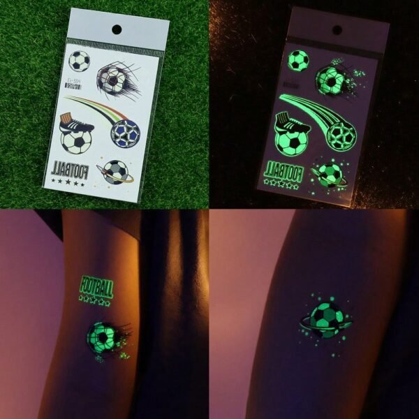 10 feuilles tattoos foot garçon – Image 6