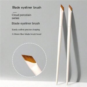 1 pcs pinceau eyeliner lame blanc